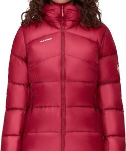 Ona mmtsklep Kurtki I Kamizelki | Kurtka Meron In Hooded Jacket Women Blood Red-Marine