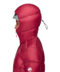 Ona mmtsklep Kurtki I Kamizelki | Kurtka Meron In Hooded Jacket Women Blood Red-Marine