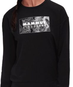 Ona mmtsklep Polary I Bluzy | Bluza Mammut Core Ml Crew Neck Women 1862 Black