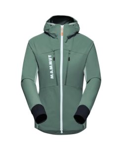 Ona mmtsklep Kurtki I Kamizelki | Kurtka Aenergy So Hybrid Hooded Jacket Women Dark Jade-Jade