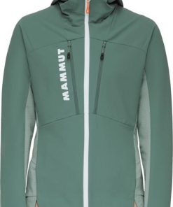 Ona mmtsklep Kurtki I Kamizelki | Kurtka Aenergy So Hybrid Hooded Jacket Women Dark Jade-Jade