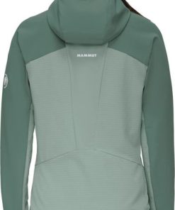 Ona mmtsklep Kurtki I Kamizelki | Kurtka Aenergy So Hybrid Hooded Jacket Women Dark Jade-Jade