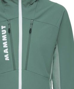 Ona mmtsklep Kurtki I Kamizelki | Kurtka Aenergy So Hybrid Hooded Jacket Women Dark Jade-Jade