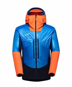 On mmtsklep Kurtki I Kamizelki | Kurtka Eisfeld So Hybrid Hooded Jacket Men Azurit-Night