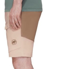 On mmtsklep Spodnie I Spodenki | Spodenki Zinal Hybrid Shorts Men Savannah-Dark Sand