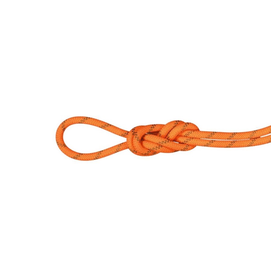 Sprzet mmtsklep Liny | Lina 8.0 Alpine Dry Rope Safety Orange-Boa