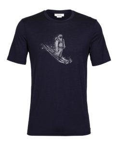 On mmtsklep Koszulki I Koszule | M Tech Lite Ii Ss Tee Yet Midnigh, Large Blue