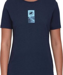 Ona mmtsklep Koszulki I Koszule | Koszulka Mammut Core T-Shirt Women Emblem Marine