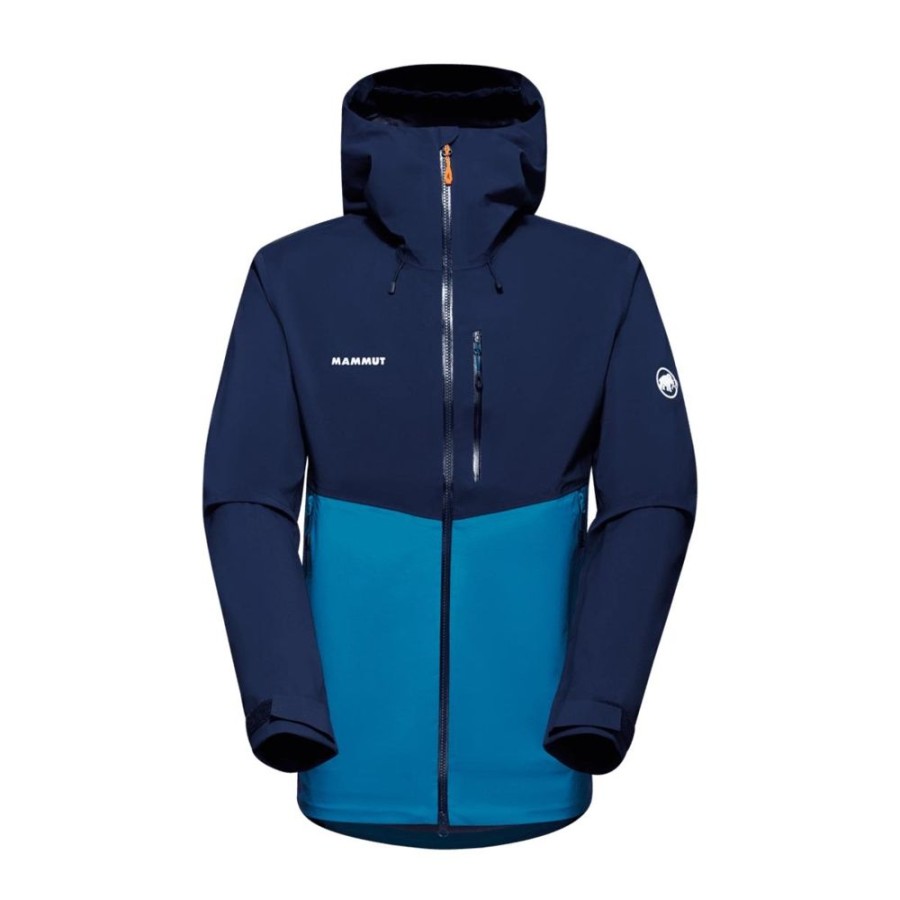 On mmtsklep Kurtki I Kamizelki | Kurtka Alto Guide Hs Hooded Jacket Men Deep Ice-Marine