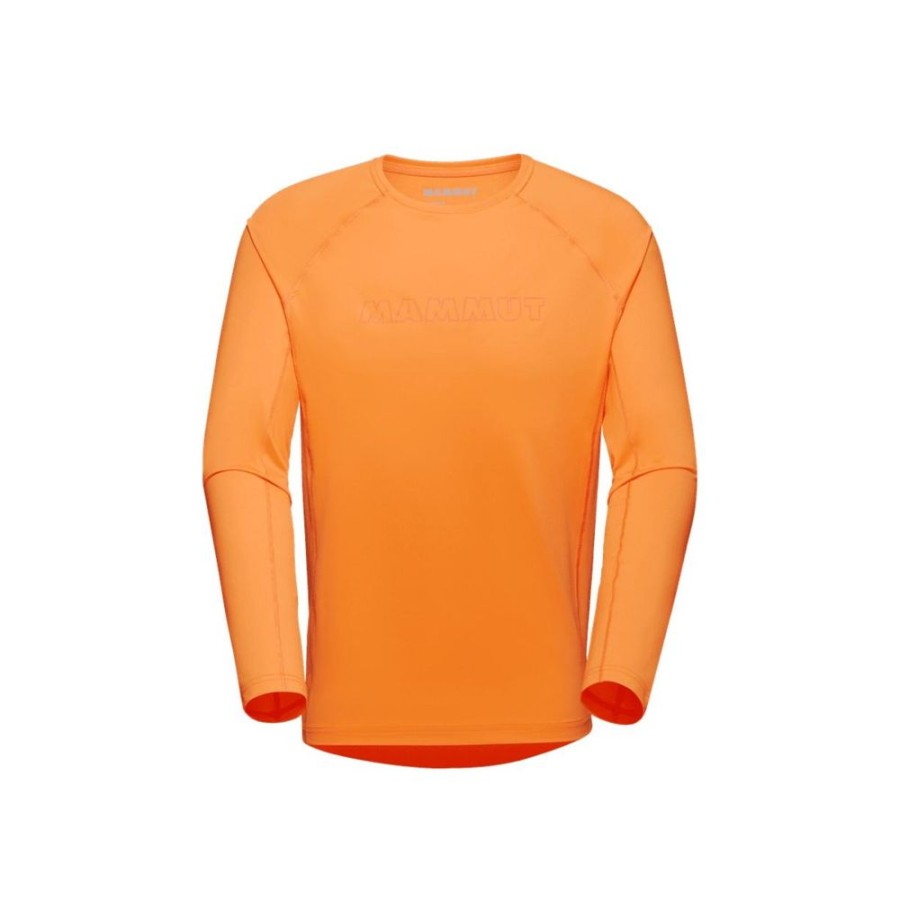 On mmtsklep Koszulki I Koszule | Koszulka Selun Fl Longsleeve Men Logo Tangerine