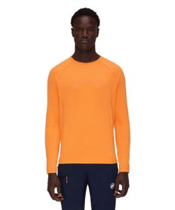 On mmtsklep Koszulki I Koszule | Koszulka Selun Fl Longsleeve Men Logo Tangerine