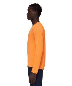 On mmtsklep Koszulki I Koszule | Koszulka Selun Fl Longsleeve Men Logo Tangerine