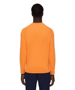 On mmtsklep Koszulki I Koszule | Koszulka Selun Fl Longsleeve Men Logo Tangerine