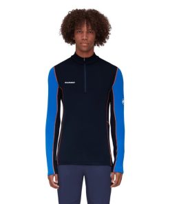 On mmtsklep Polary I Bluzy | Bluza Aenergy Ml Half Zip Pull Men Night-Azurit