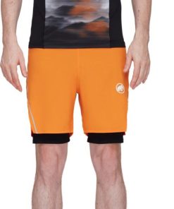 On mmtsklep Spodnie I Spodenki | Spodenki Do Biegania Aenergy Tr 2 In 1 Shorts Men Dark Tangerine-Black