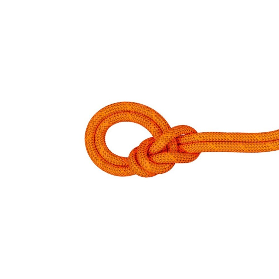 Sprzet mmtsklep Liny | Lina 9.8 Crag Dry Rope Safety Orange-Boa