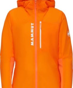 Ona mmtsklep Kurtki I Kamizelki | Kurtka Aenergy Wb Hooded Jacket Women Dark Tangerine