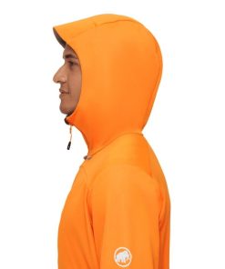 On mmtsklep Kurtki I Kamizelki | Kurtka Ultimate Vii So Hooded Jacket Men Dark Tangerine