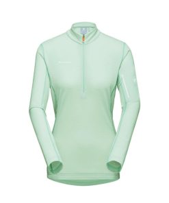 Ona mmtsklep Polary I Bluzy | Aenergy Light Ml Half Zip Pull Women .S Neo Mint