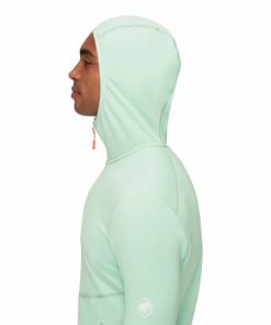 On mmtsklep Polary I Bluzy | Polar Aconcagua Light Ml Hooded Jacket Men Neo Mint