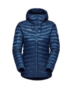 Ona mmtsklep Kurtki I Kamizelki | Kurtka Albula In Hooded Jacket Women Unexplored Deep Ice-Marine