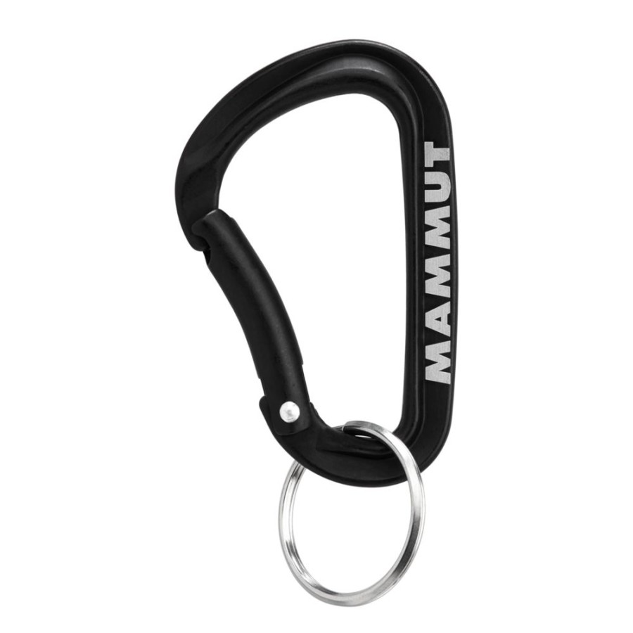 Sprzet mmtsklep Akcesoria | Karabinek Mammut Mini Carabiner Classic Keylock S Black