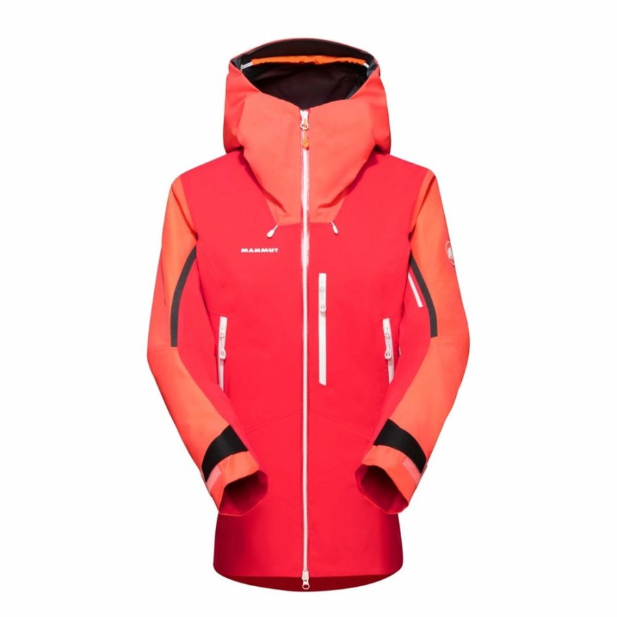 Ona mmtsklep Kurtki I Kamizelki | Kurtka Nordwand Pro Hs Hooded Jacket Women Azalea-Barberry