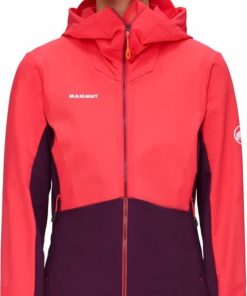 Ona mmtsklep Kurtki I Kamizelki | Kurtka Aenergy Pro So Hooded Jacket Women Sunset-Grape