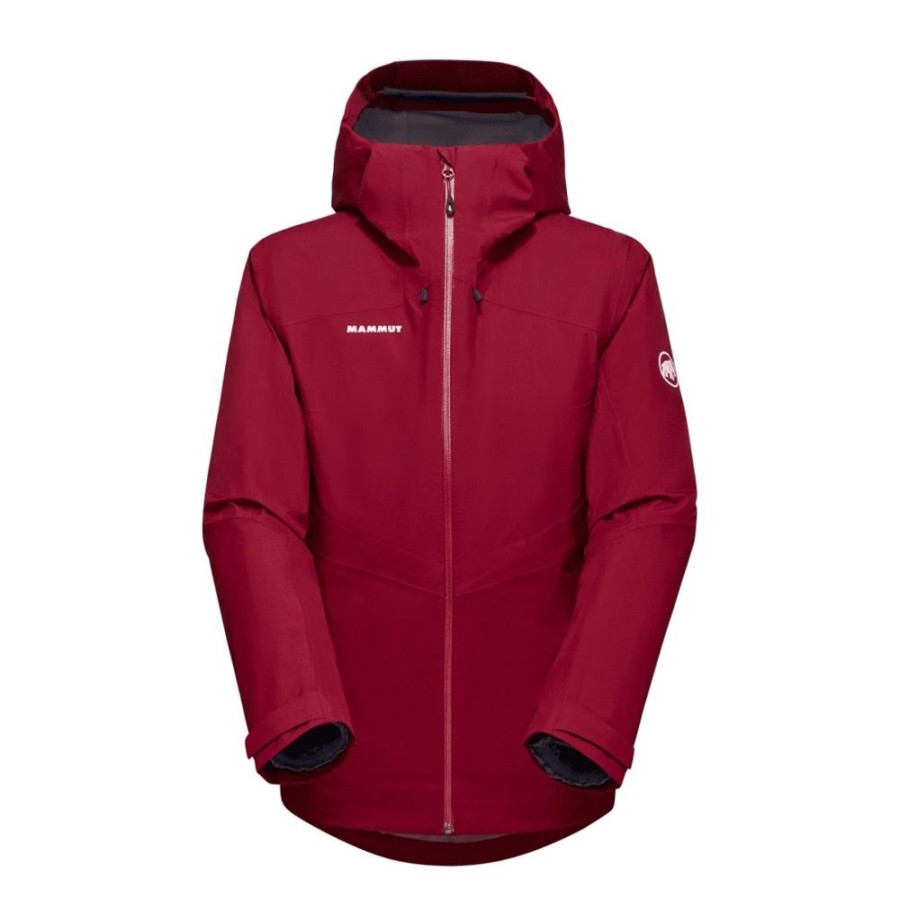 Ona mmtsklep Kurtki I Kamizelki | Kurtka Convey 3 In 1 Hs Hooded Jacket Women Blood Red-Marine