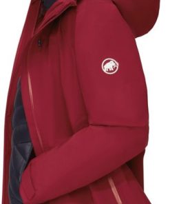 Ona mmtsklep Kurtki I Kamizelki | Kurtka Convey 3 In 1 Hs Hooded Jacket Women Blood Red-Marine