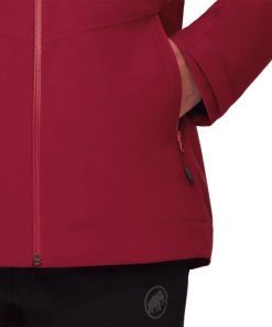 Ona mmtsklep Kurtki I Kamizelki | Kurtka Convey 3 In 1 Hs Hooded Jacket Women Blood Red-Marine