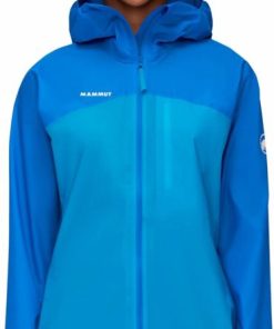 Ona mmtsklep Kurtki I Kamizelki | Kento Light Hs Hooded Jacket Women .S Ice-Gentian