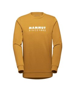 On mmtsklep Polary I Bluzy | Mammut Core Ml Crew Neck Men Logo .M Cheetah