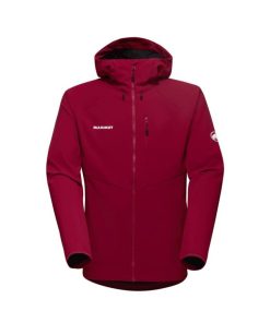 On mmtsklep Kurtki I Kamizelki | Kurtka Ultimate Comfort So Hooded Jacket Men Blood Red