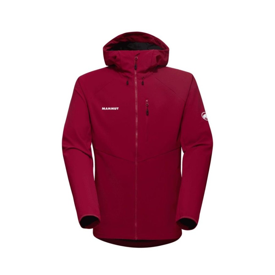 On mmtsklep Kurtki I Kamizelki | Kurtka Ultimate Comfort So Hooded Jacket Men Blood Red