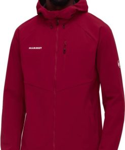 On mmtsklep Kurtki I Kamizelki | Kurtka Ultimate Comfort So Hooded Jacket Men Blood Red