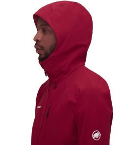 On mmtsklep Kurtki I Kamizelki | Kurtka Ultimate Comfort So Hooded Jacket Men Blood Red