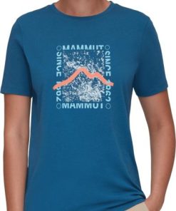 Ona mmtsklep Koszulki I Koszule | Koszulka Mammut Core T-Shirt Women Box Deep Ice