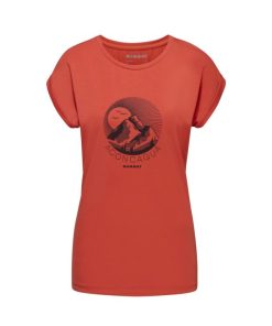 Ona mmtsklep Koszulki I Koszule | Koszulka Mountain T-Shirt Women Aconcagua Terracotta