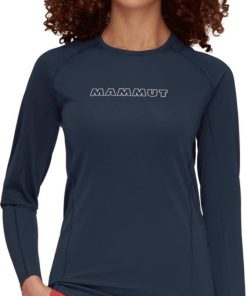 Ona mmtsklep Koszulki I Koszule | Koszulka Selun Fl Longsleeve Women Logo Marine