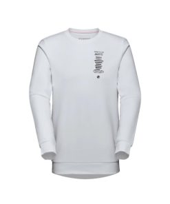 On mmtsklep Polary I Bluzy | Bluza Mammut Core Ml Crew Neck Men Every Day White