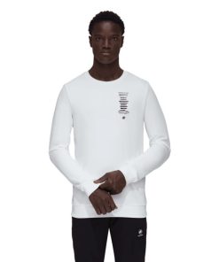 On mmtsklep Polary I Bluzy | Bluza Mammut Core Ml Crew Neck Men Every Day White