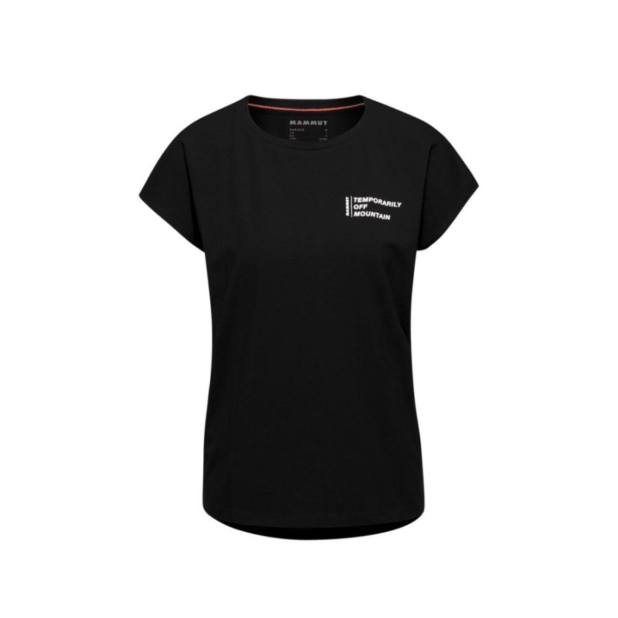 Ona mmtsklep Koszulki I Koszule | Koszulka Mammut Off Mountain T-Shirt Women Black