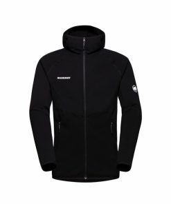 On mmtsklep Polary I Bluzy | Polar Aconcagua Ml Hooded Jacket Men Black