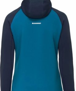 On mmtsklep Polary I Bluzy | Polar Aconcagua Ml Hooded Jacket Men Deep Ice-Marine