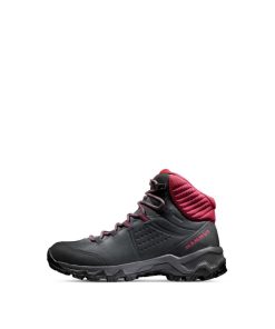 Ona mmtsklep Buty Trekkingowe | Buty Nova Iv Mid Gtx Women Black-Blood Red