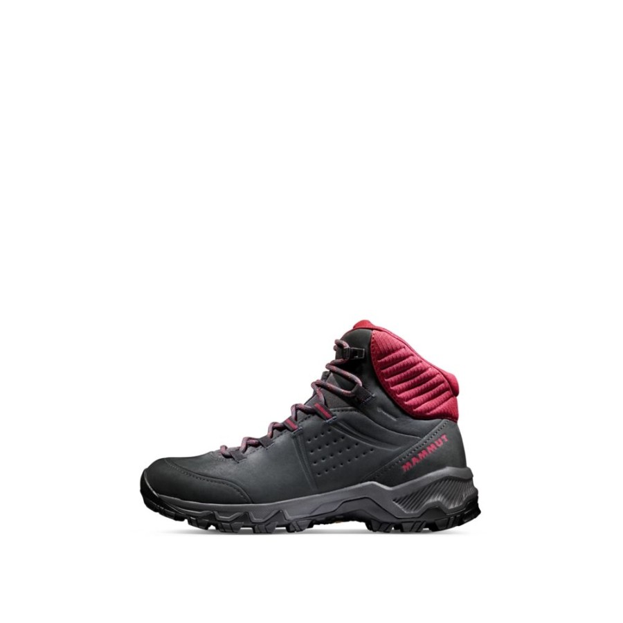 Ona mmtsklep Buty Trekkingowe | Buty Nova Iv Mid Gtx Women Black-Blood Red