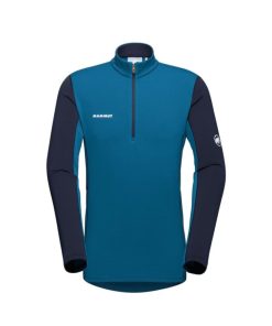 On mmtsklep Polary I Bluzy | Bluza Aenergy Ml Half Zip Pull Men Deep Ice-Marine