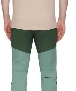 On mmtsklep Spodnie I Spodenki | Spodnie Zinal Hybrid Pants Men Dark Jade-Woods