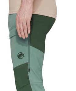 On mmtsklep Spodnie I Spodenki | Spodnie Zinal Hybrid Pants Men Dark Jade-Woods